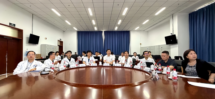 首都医科大学领导到医院开展实地调研